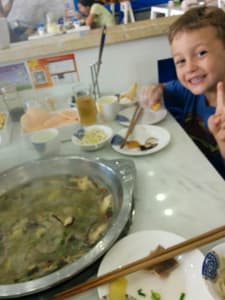 eating
